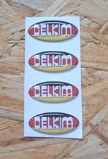 4 piece Delkim sticker set
