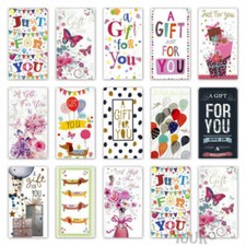 Money Wallets X 3 Cash Voucher Birthday Wedding Gift Cards Envelopes Present 