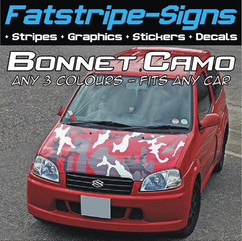 Full car bonnet camo kit - car,