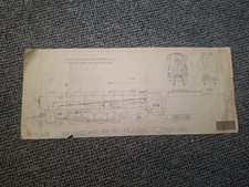 Skinley Drawing  No 415H New S Wales Govt Railway 4-8-2 Class '57' Loco OO/4mm