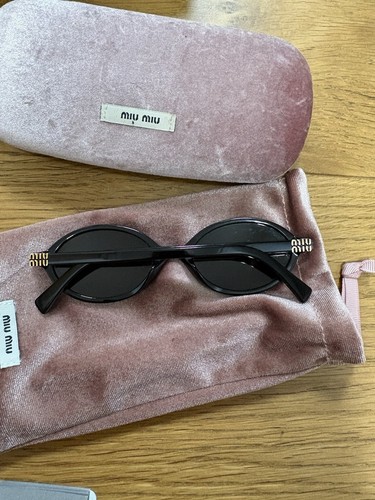 Miu acetate sunglasses - acetate,