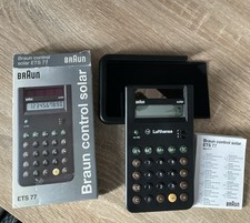 Braun ets solar calculator - ets,