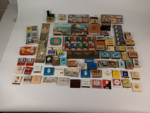 Lot vintage matchboxes - matchboxes, &