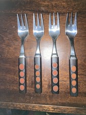 4 x DESSERT FORKS DENBY