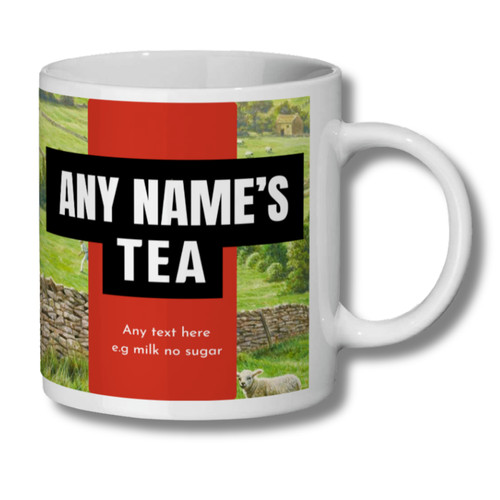 Yorkshire tea mug - tea, personalised