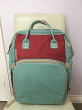 Mint Green large capacity multifunction baby nappy changing bag