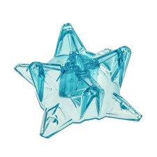 1x Lego Hero Factory Weapon Spike Bullet Half Trans. light blue axle hole 98578