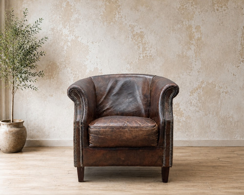 Vintage distressed brown - vintage,