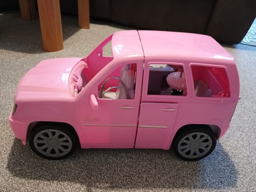 Barbie camper van pink good - van,