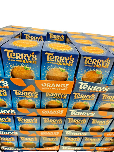 Terry orange chocolate ball - orange,
