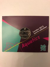 2011 Aquatics 2012 Olympic 50p