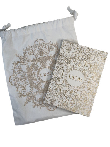 Dior baroque pattern notebook - pattern,