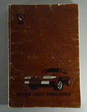 Workshop Manual Rover SD1 2300
