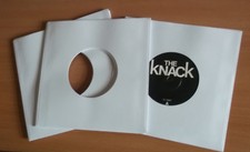 50 of 7" vinyl record white