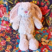 F&F 10" GREY BUNNY RABBIT WITH