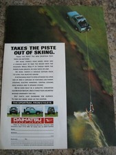 DAIHATSU OSAKA JAPAN SPORTRAK ELXi FOUR WHEEL DRIVE ADVERT APPROX A4 SIZE FILE 7