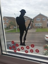 Remembrance day Poppy soldier