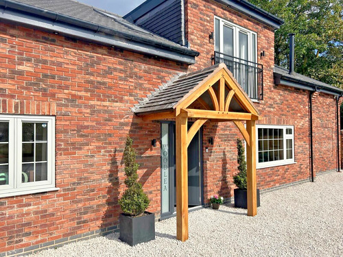 Premium oak porch handmade - premium,