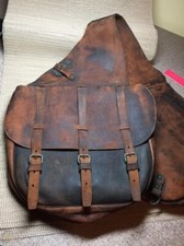 Vintage Western Saddle Bag For