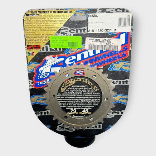 Renthal chain rear sprocket - renthal,