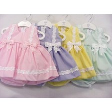 Baby Girls Dresses Two Bow &