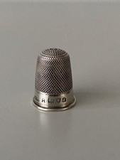 STERLING SILVER THIMBLE London