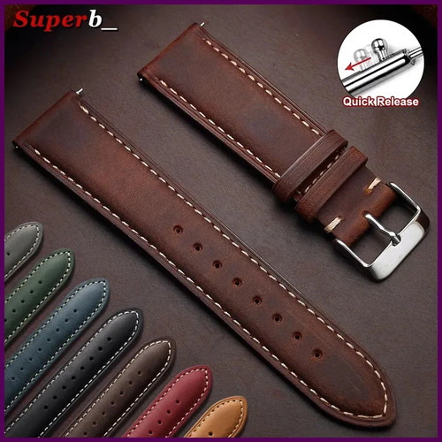 22mm genuine calfskin - 18/20/22mm,