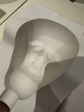 Vintage Jumeau  Doll Head Mold. Porcelain Doll Head