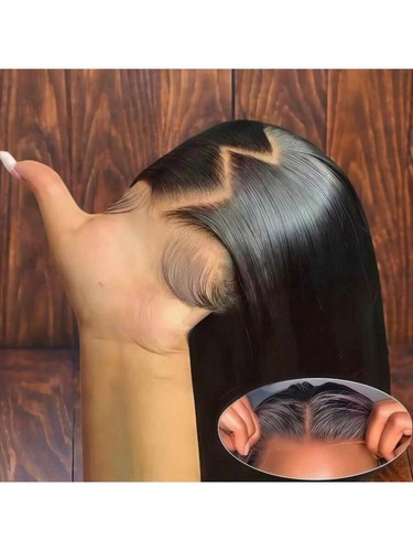 Inch straight human hair - 42-inch,