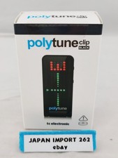 TC Electronic polyphonic clip tuner POLYTUNE CLIP / Black