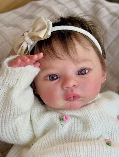 Realistic painted new born - realistic,