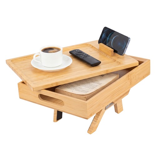 Bamboo sofa arm - arm, tray