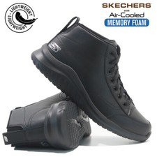 MENS SKECHERS WALKING HIKING MEMORY FOAM CASUAL ANKLE BOOTS SHOES TRAINERS SIZE