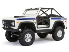 1/10 SCX10III Early Ford Bronco 4WD RTR, White AXI03014BT2