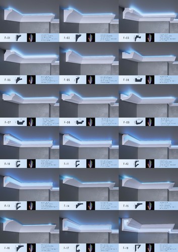 Cornice coving xps led - coving,
