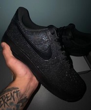 Black Glitter Nike AF1 Custom