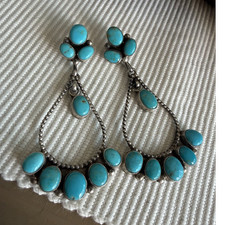Navajo sterling silver kingman - sterling,