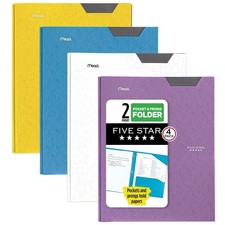 2-Pocket Folder, 4 Pack