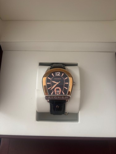Aigner navy men watch 3 - men’s, watch,