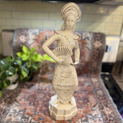 Vintage iridescent ceramic - vintage,