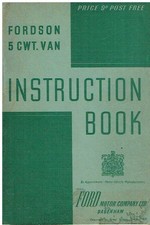 FORDSON E04C SERIES 5 cwt VAN