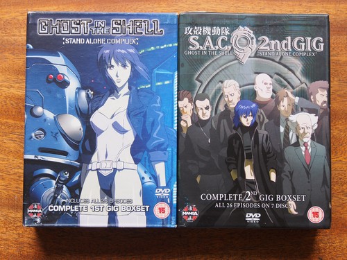 Dvd ghost the shell - in, stand