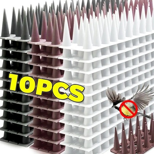 Plastic anti bird spikes - plastic,