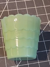Fire King Jadeite Flower Pot