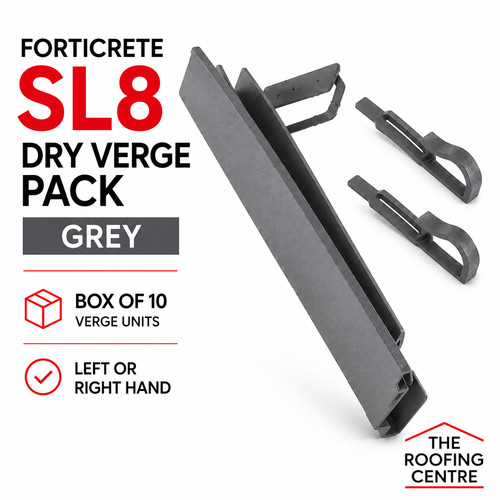 Forticrete sl8 dry verge pack - forticrete,