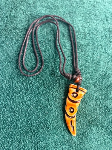 Faux yak bone carving - faux,