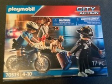 Playmobil City Action 70573 Starter Pack Police Chase Figures & Accessories