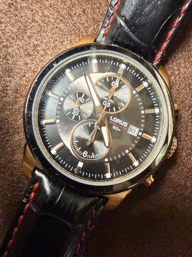 Lorus chronograph mens watch - mens,