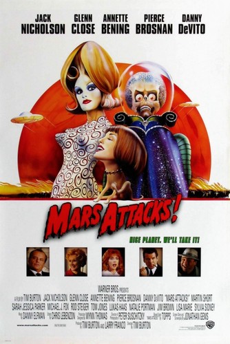 Tim burton mars attacks - tim, burton's