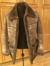 1970s Marlboro Man Vintage Shearling Coat